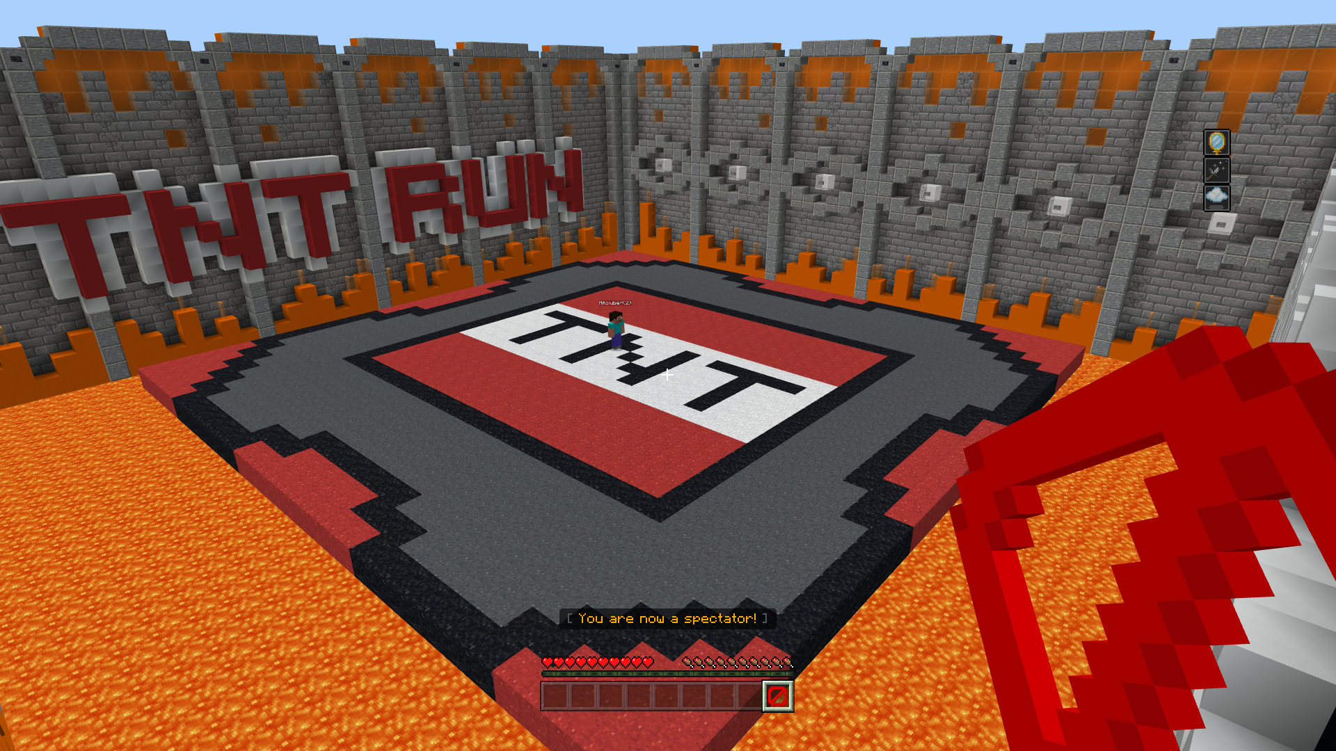 Tnt Run Minigame Minecraft Map