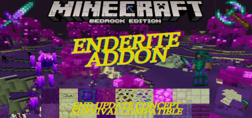 Enderite Minecraft Pe Addon
