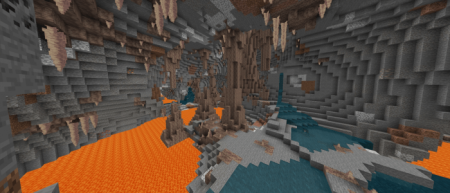 Caves and Cliffs Minecraft Addon