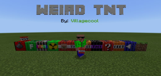 Weird Tnt Minecraft Addon