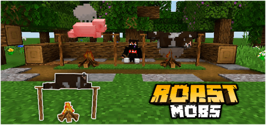 Roast Your Mobs | Minecraft Addon
