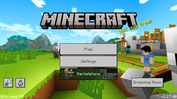 Minecraft 1.20 (The Unnamed Update) Themed GUI - Minecraft Bedrock V2  Minecraft Texture Pack