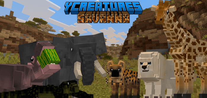 yCreatures Savanna | Minecraft Addon
