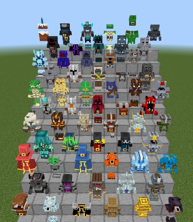 Minecraft Dungeons Armors | Minecraft Addon