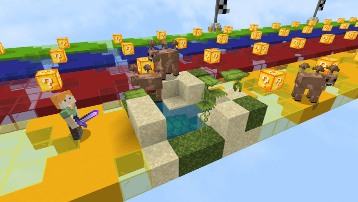 Minecraft: DONKEY KONG'S CRAZY LUCKY BLOCK RACE - Lucky Block Mod