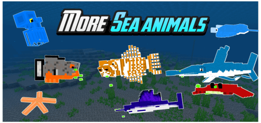 More Sea Animals | Minecraft Addon