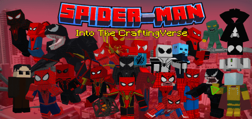 SpiderMan: Into The CraftingVerse | Minecraft Addon
