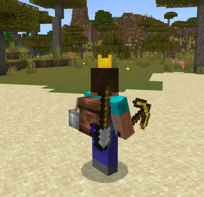 BACKPACK Addon For Minecraft PE 1.20 [ 100% WORKING ] 