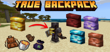 True Backpack | Minecraft Addon