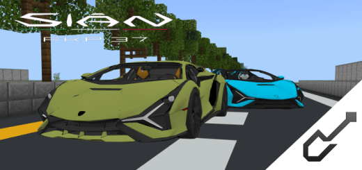 Lamborghini Sian | Minecraft Addon