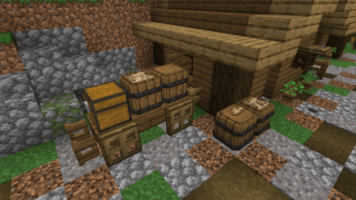 Barrel Deco Minecraft Addon