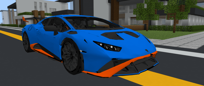 Lamborghini Huracan STO | Minecraft Addon