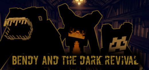 Bendy And The Dark Revival Addon Mods Minecraft Bedrock