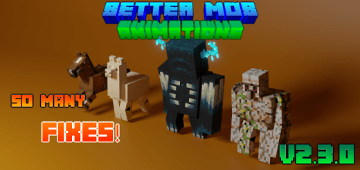 Better Mob Animations | Minecraft Addon