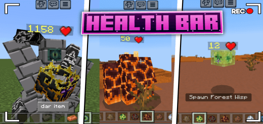 Health Bar | Minecraft Addon