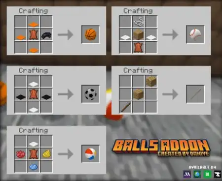 Balls Mod | Minecraft Addon