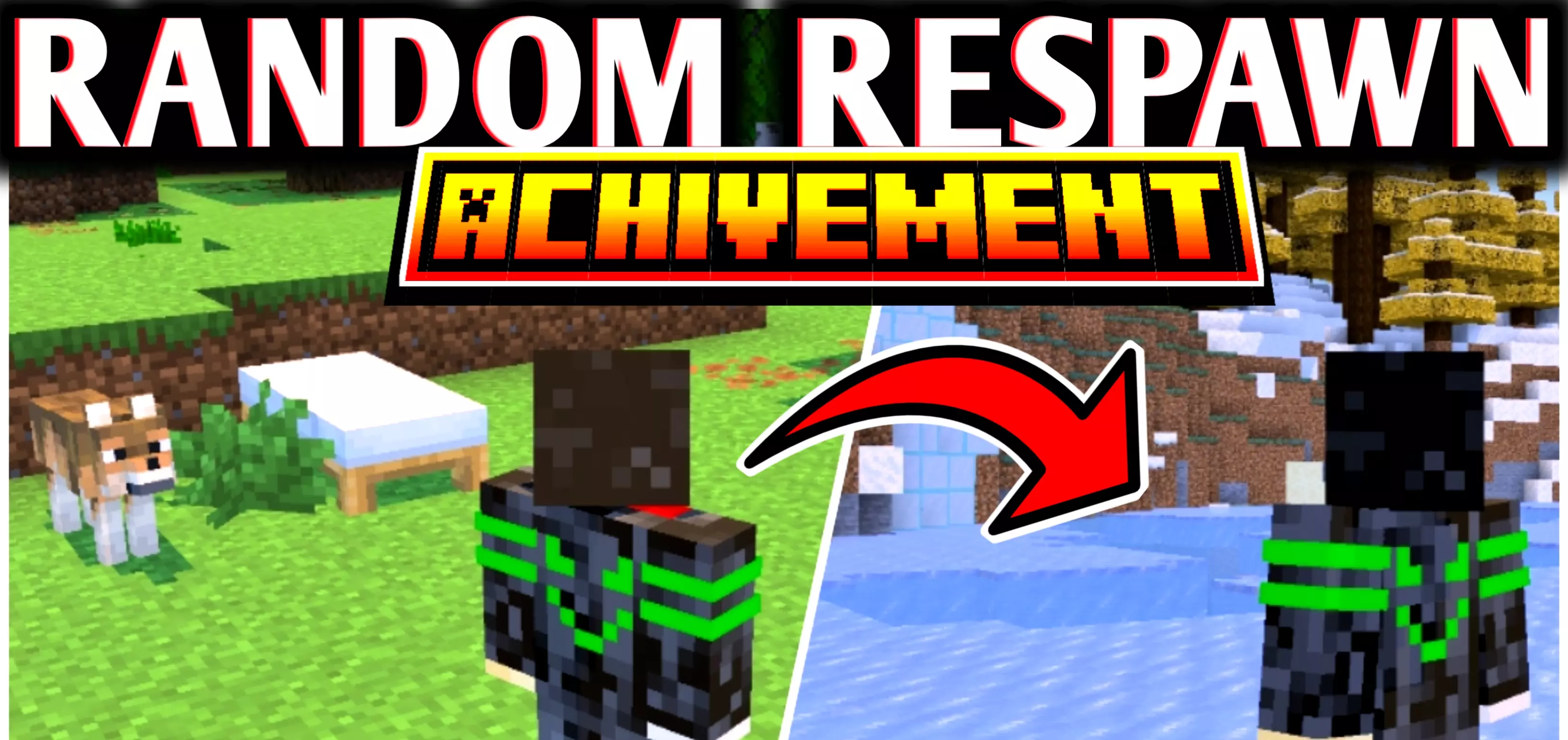 Random Respawn Mod | Minecraft Addon