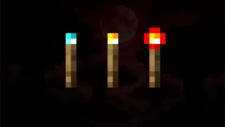 Bedrock Dynamic Light Mod | Minecraft Addon