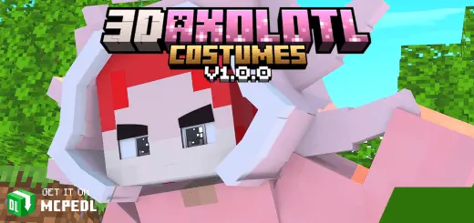 Axolotl Costumes 3D Addon